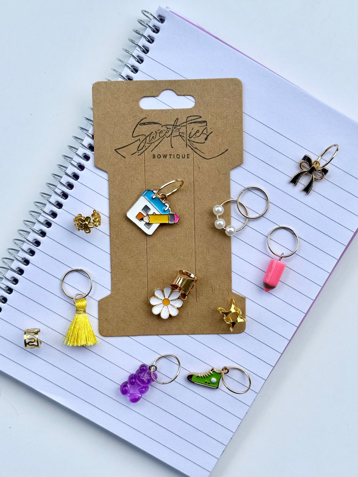 Stay Wild Hair Charm Set