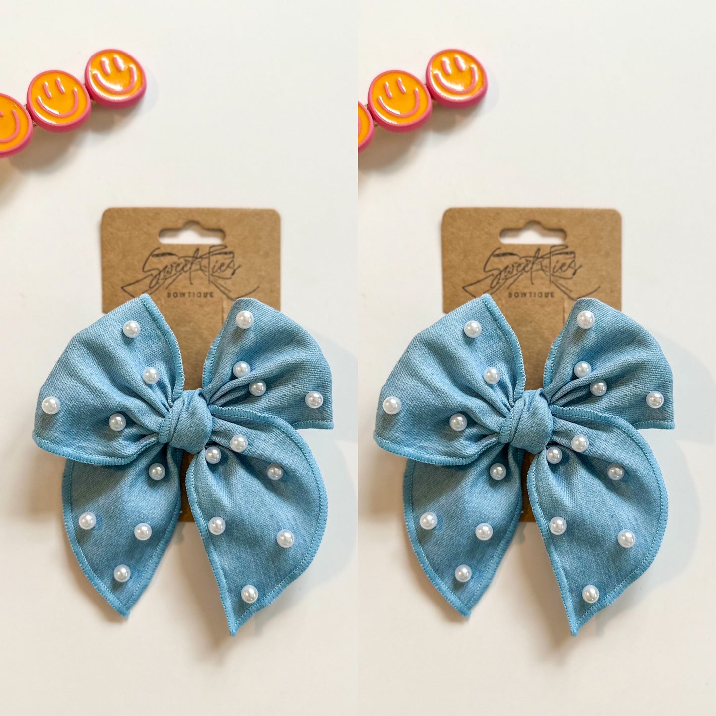Denim Pearl Petite Fable Piggies