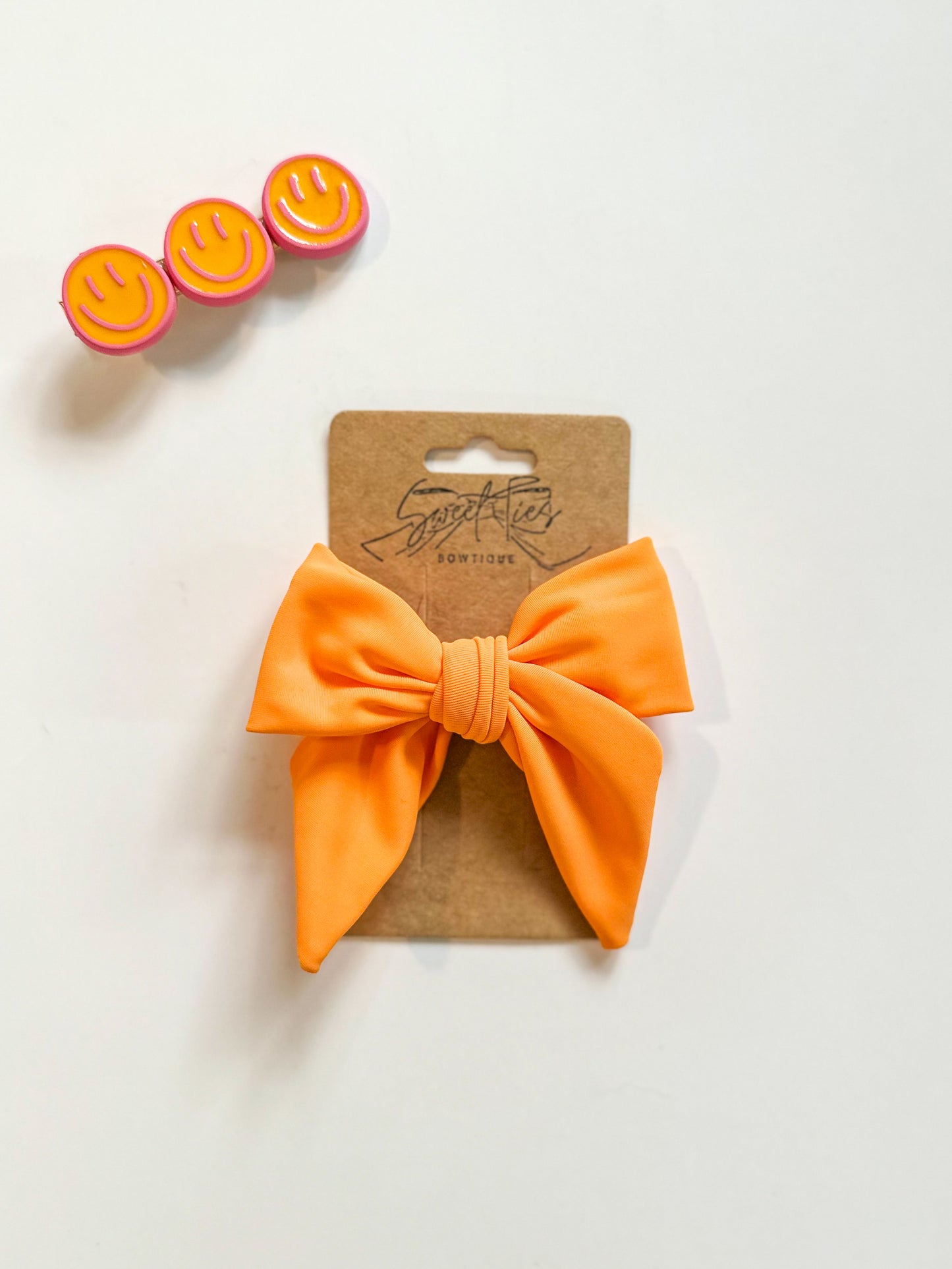 Summer Citrus Swim SweeTie Bow