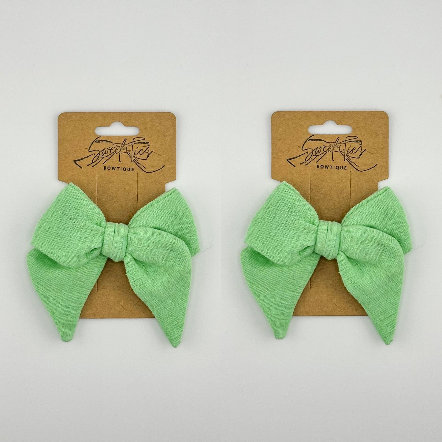 Mint Muslin SweeTie Piggies