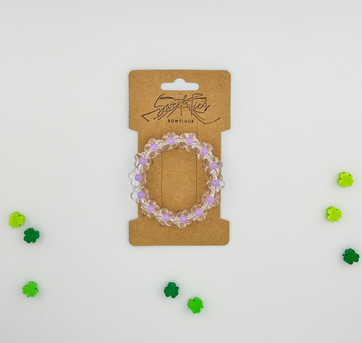 Lavender Daisy Chain Youth Bracelet