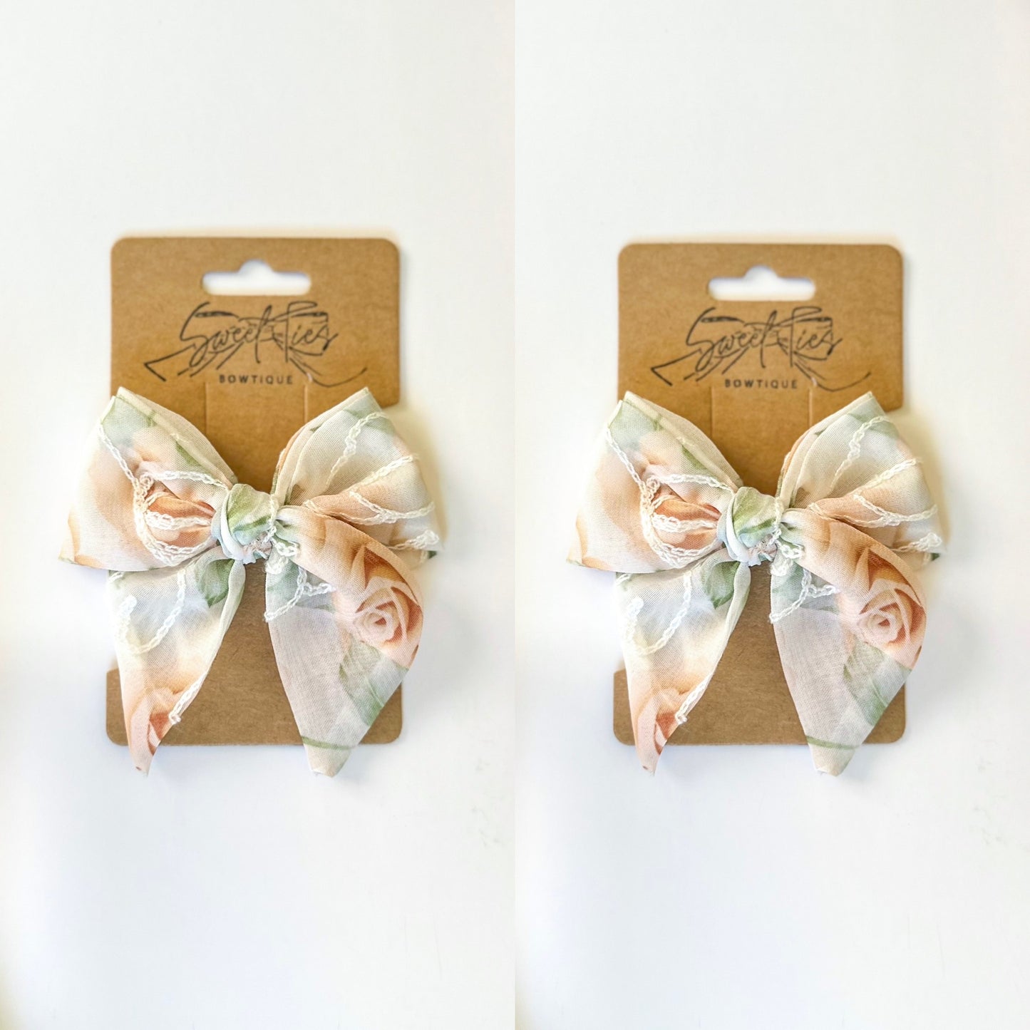 Chiffon Rose SweeTie Piggies
