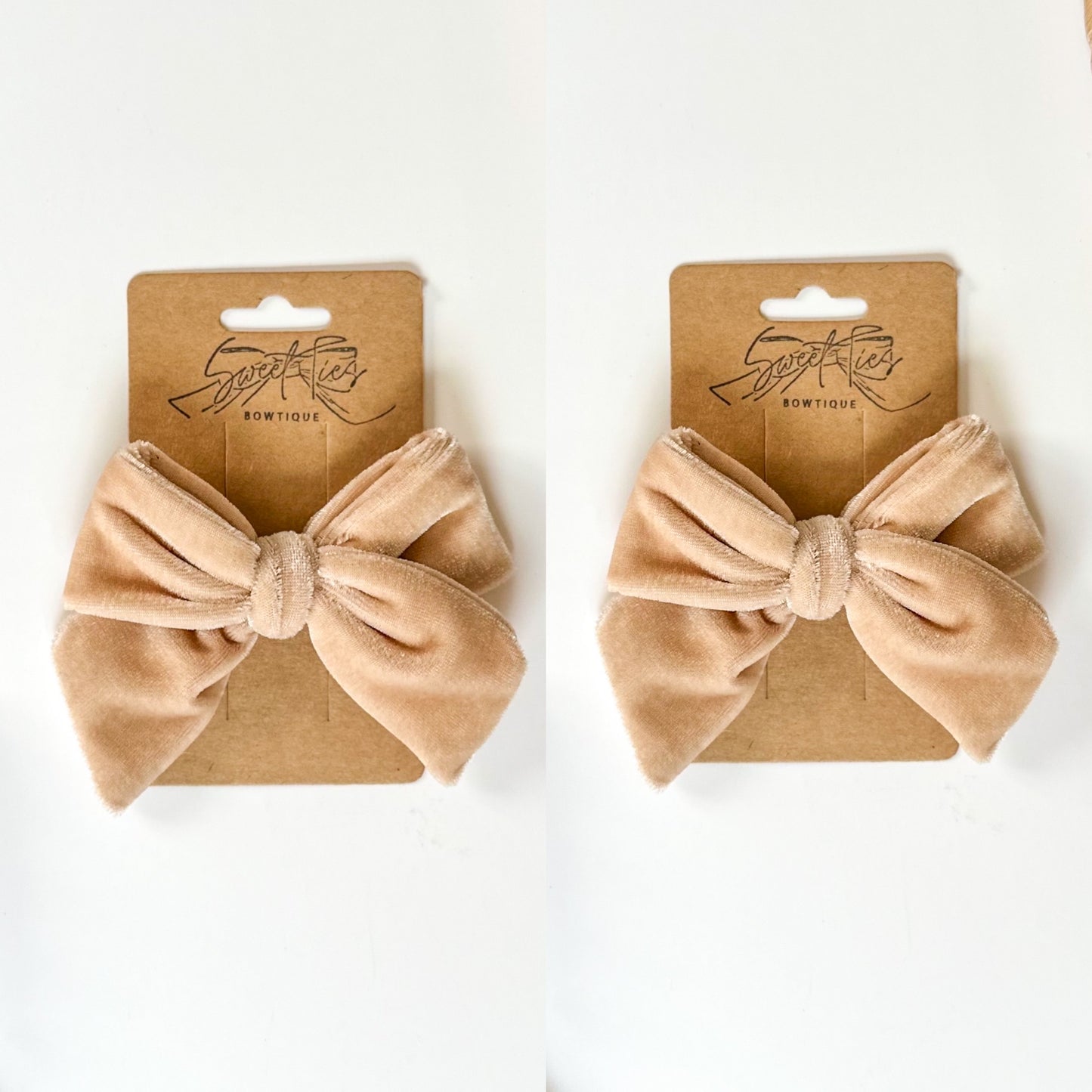 Nude Velvet SweeTie Piggies