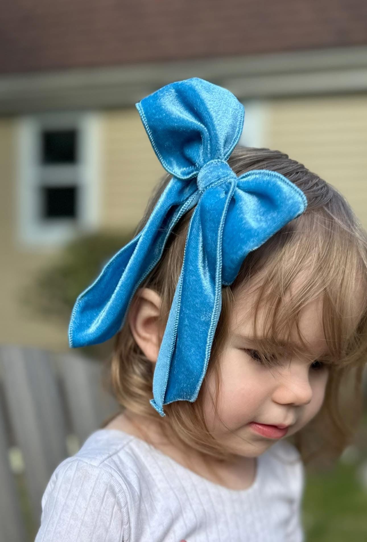 Cool Blue Velvet XL Fable