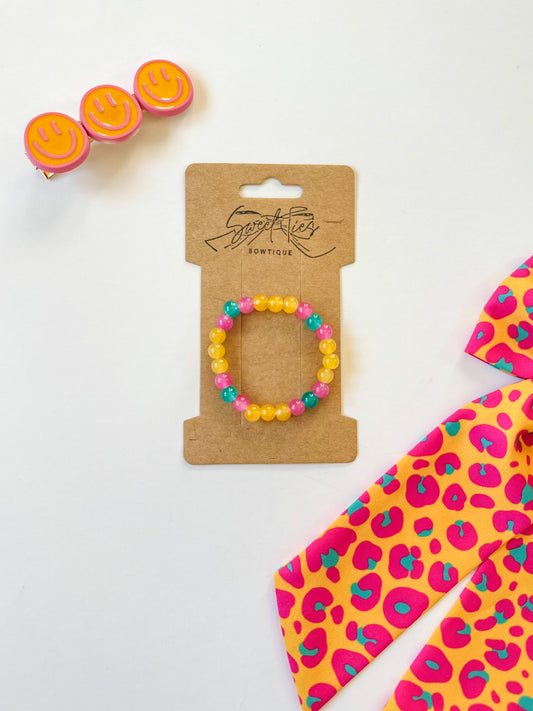 Summer Leopard Toddler Bracelet