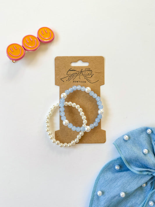 Denim Pearl Youth Short Stack