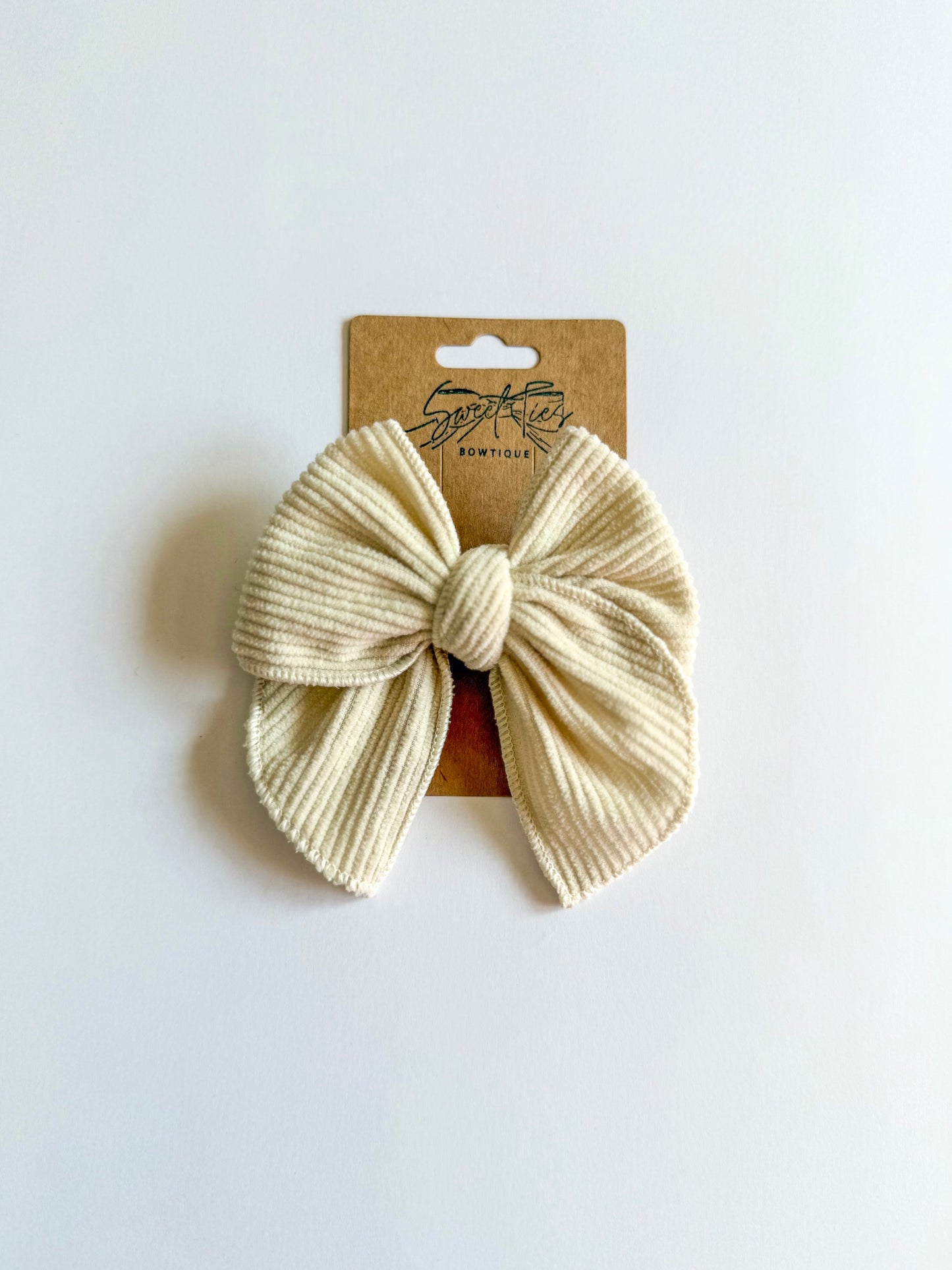 Cream Corduroy Petite Fable