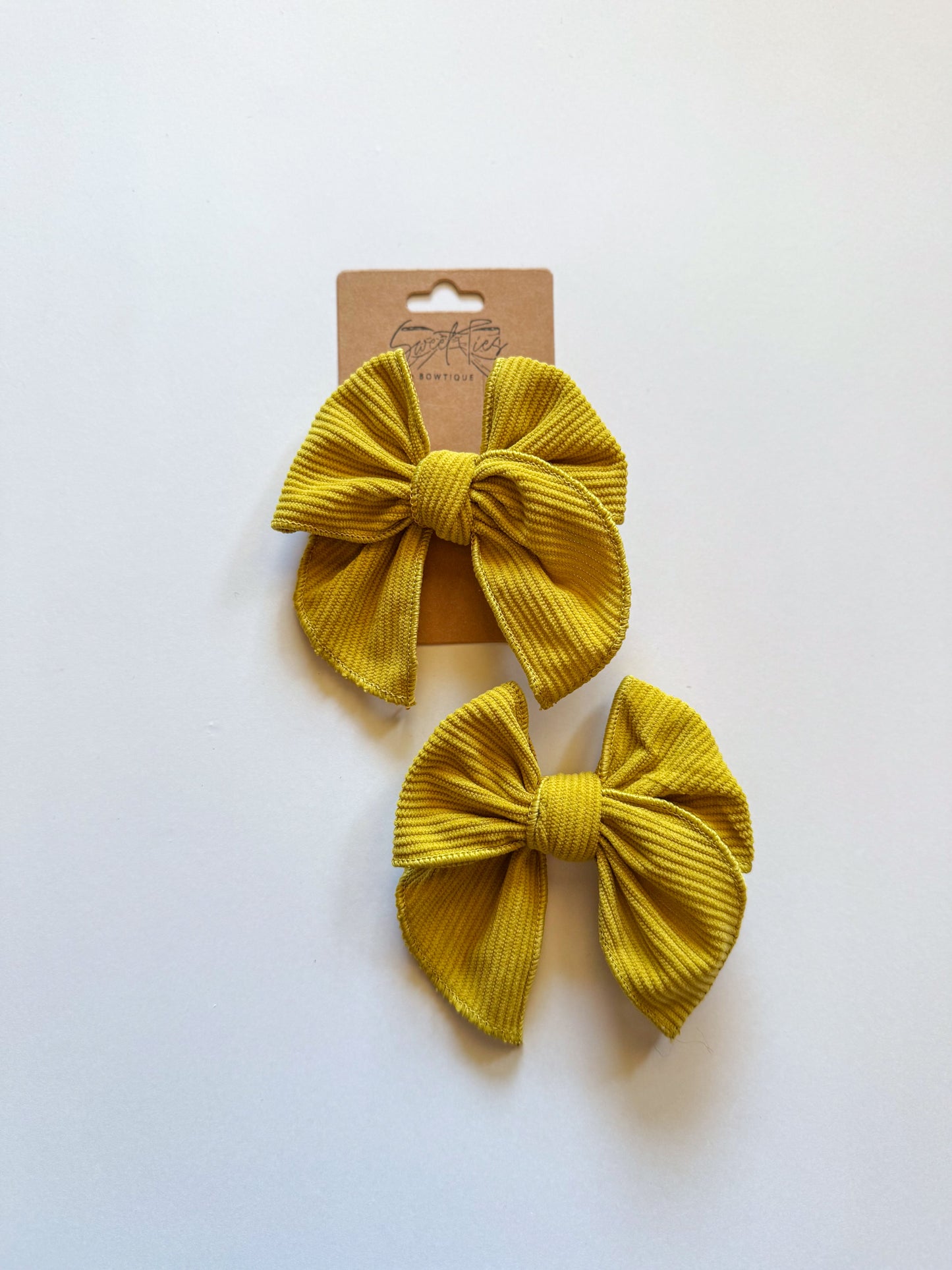 Golden Corduroy Petite Fable Piggies