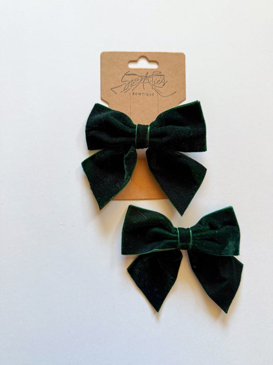 Velvet Ribbon Coquette Bow