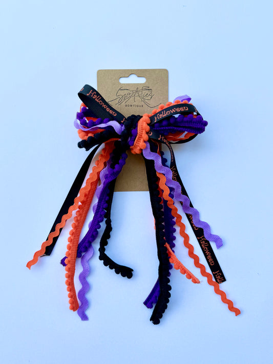 Witchy Whimsy Funky Ribbon Bow
