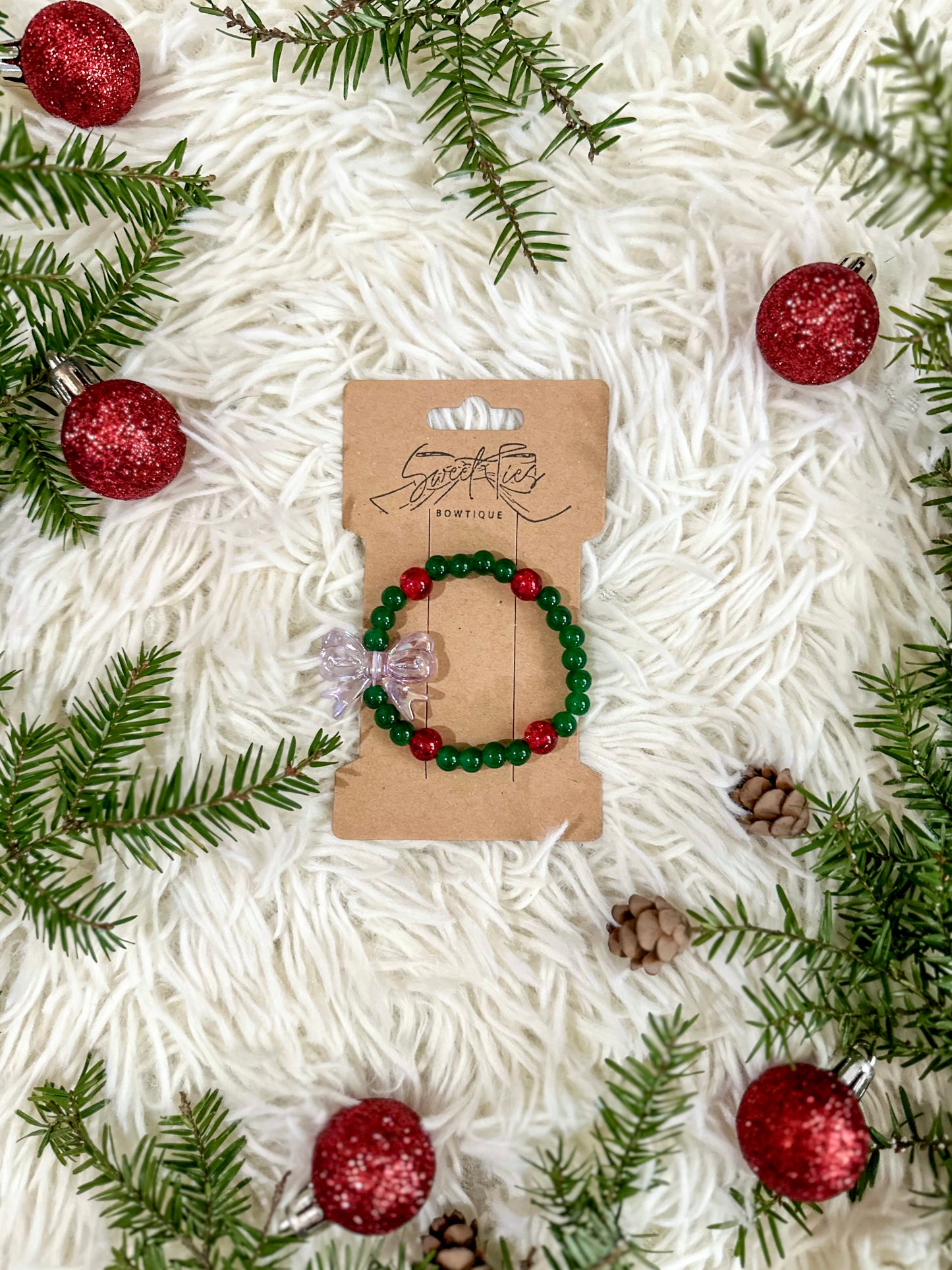 Holly Jolly- youth bracelet