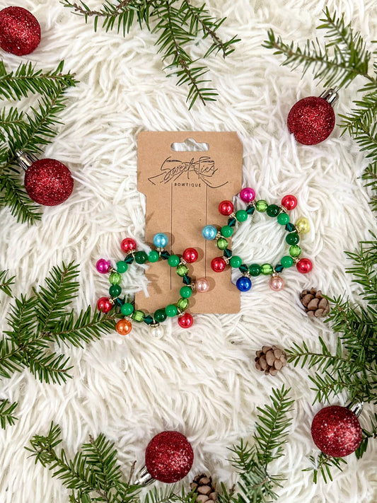 Deck the Halls - toddler bracelet