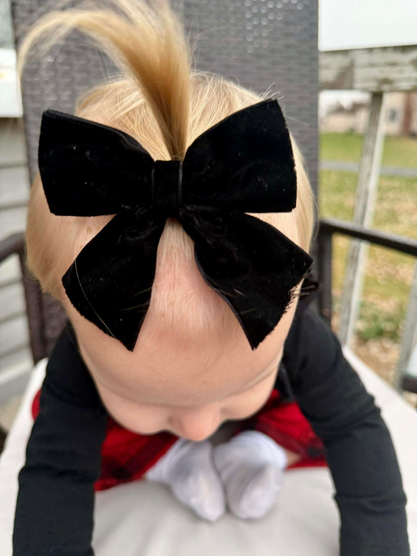 Velvet Ribbon Coquette Bow
