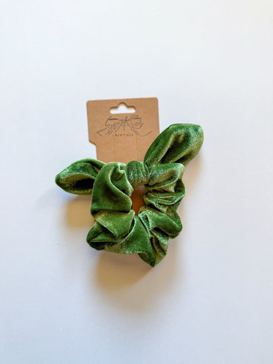 Forevergreen SweeTie Velvet Scrunchie