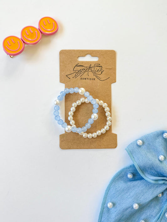 Denim Pearl Toddler Short Stack