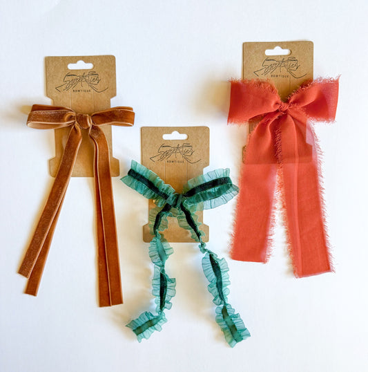 Sweet November Long Tail Bow
