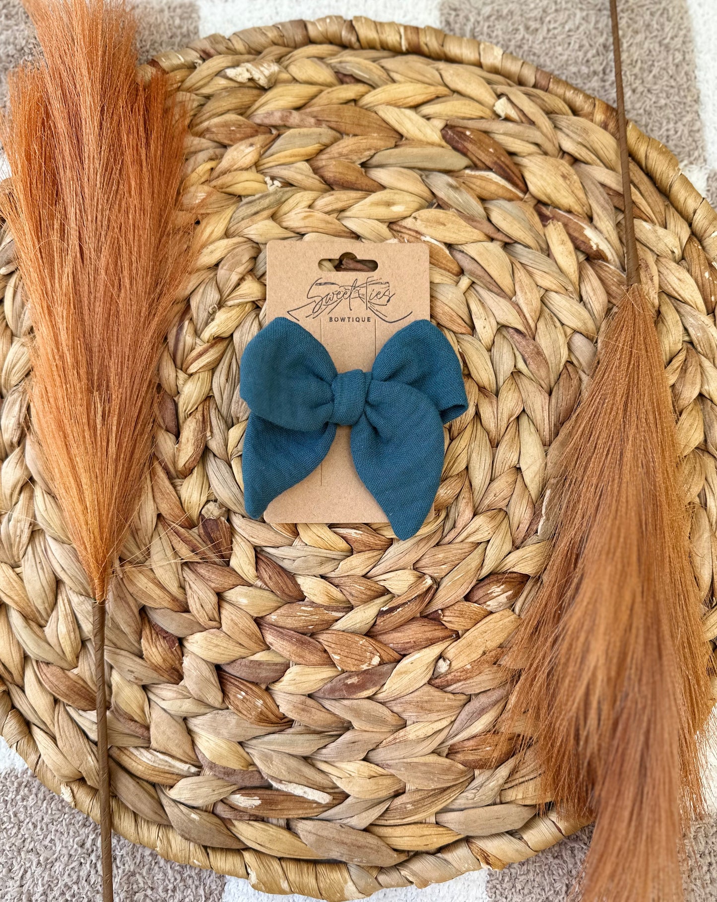 Deep Teal SweeTie Bow